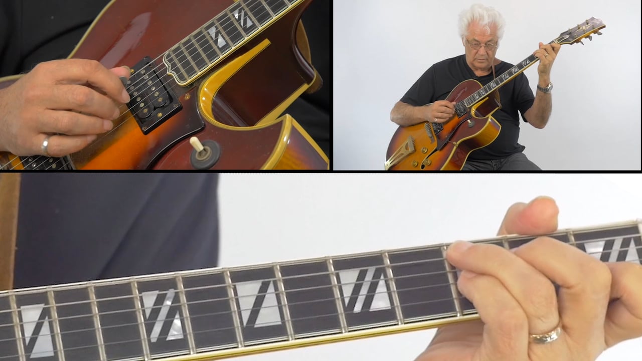 Larry-Coryell-Other-ways-to-get-into-the-IV-chord-example-1-ii-V-of-IV